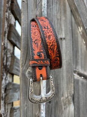 Grants Leather Men’s/Unisex Leather Belt